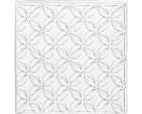 Reliëf gietbord bloemencirkel