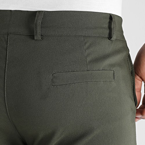Pantalon Chino Regular 0236 Vert Kaki