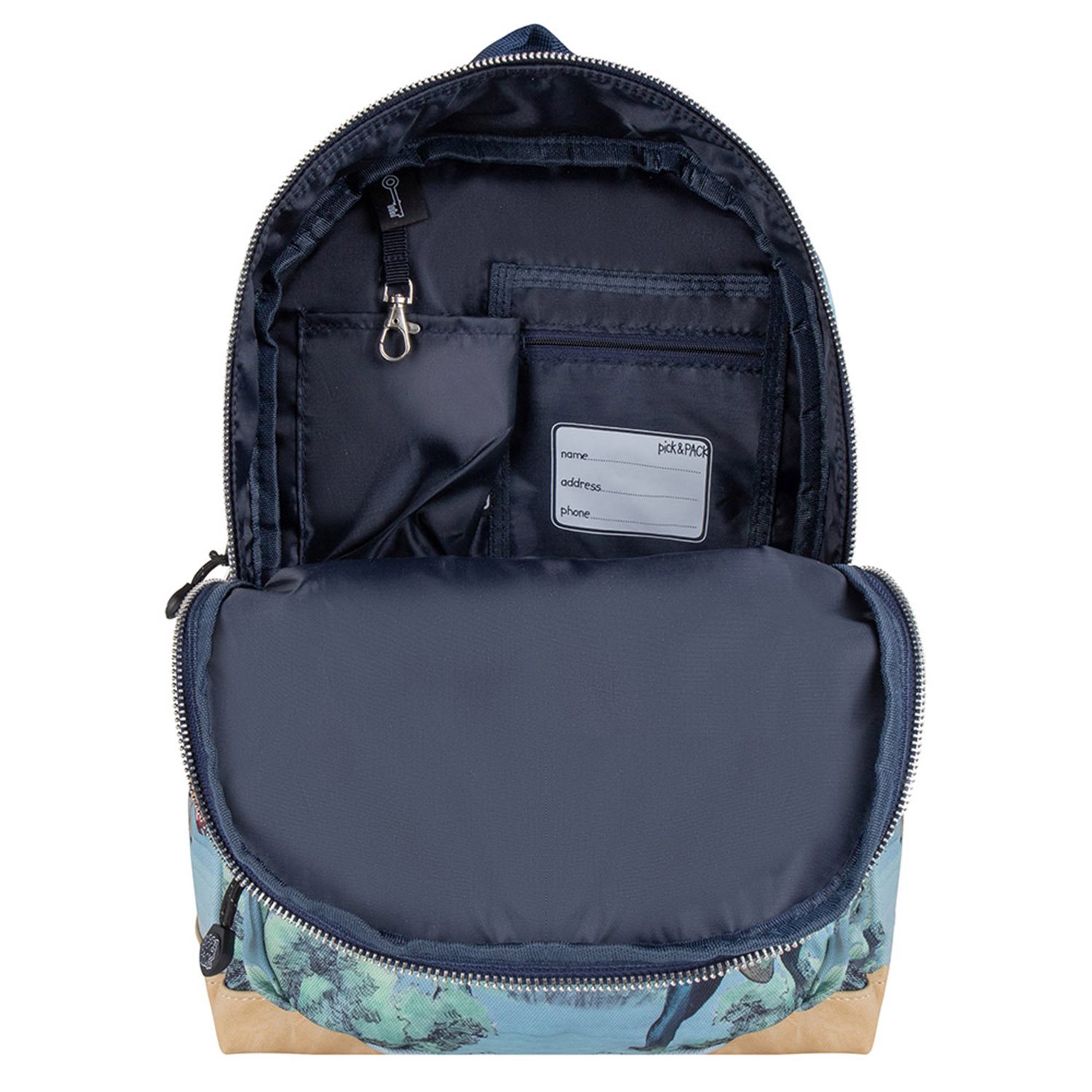 Pick & Pack All About Dinos Backpack M dusty green