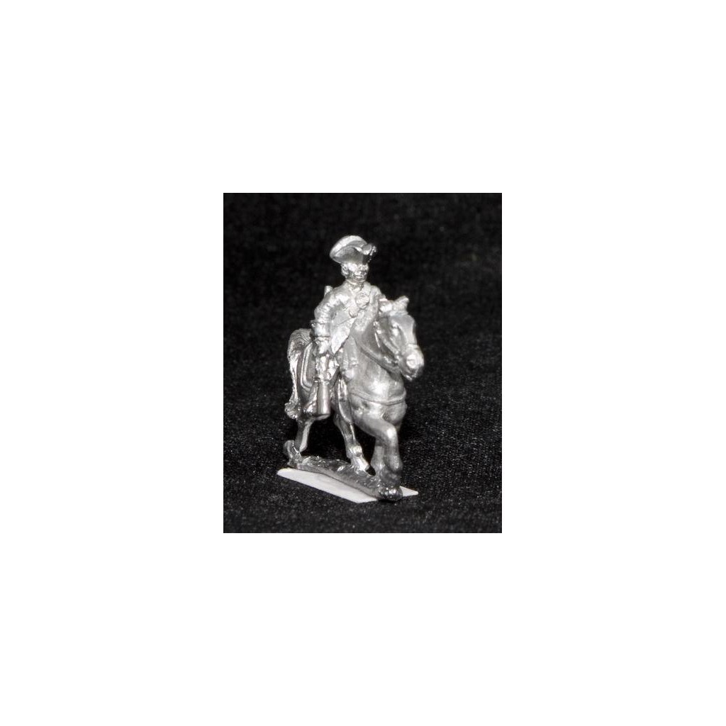 European Armies: Line Cavalry in Tricorne: Plain Uniform with coat open