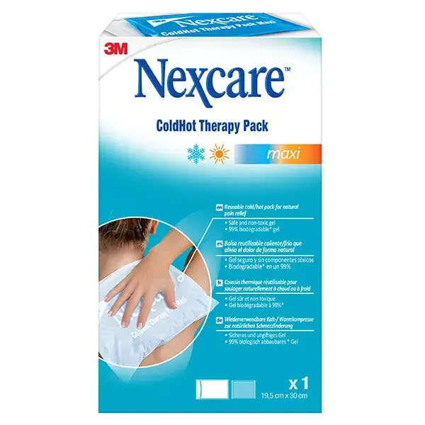 Almofada térmica Nexcare Coldhot Maxi 30 x 19,5 cm