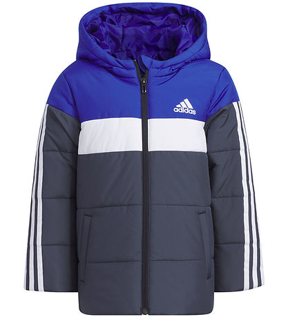 adidas Performance Steppjacke - LK Pad JKT - Blau/Weiß
