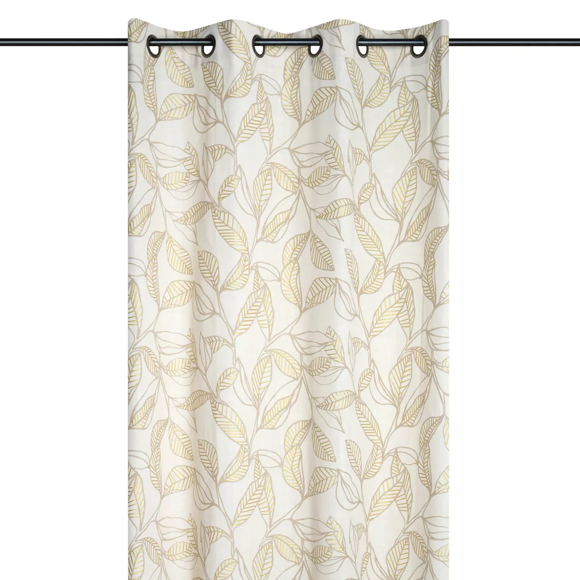 Rideau coton (140 x 260 cm) Hemera Taupe