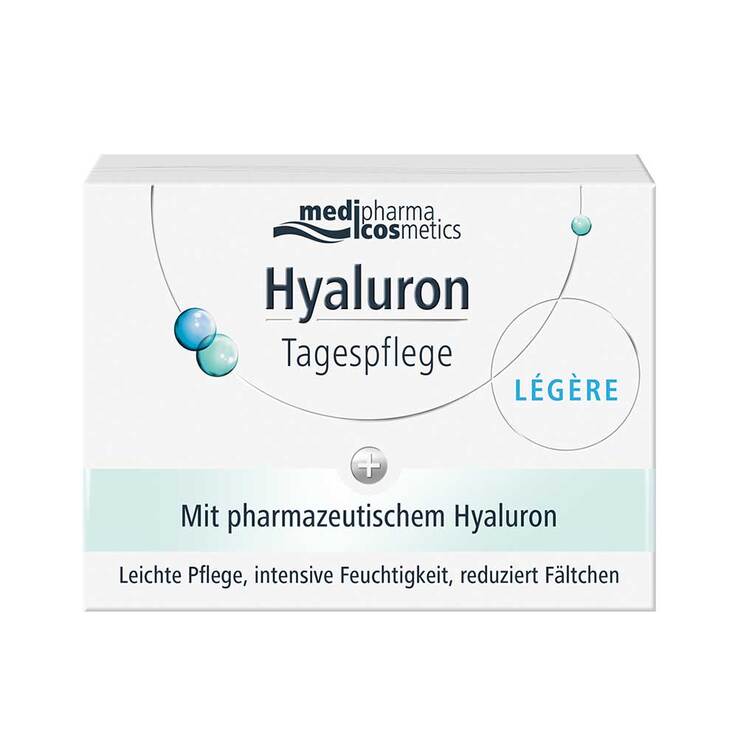 Hyaluron Tagespflege legere Creme im Tiegel, 50 ml
