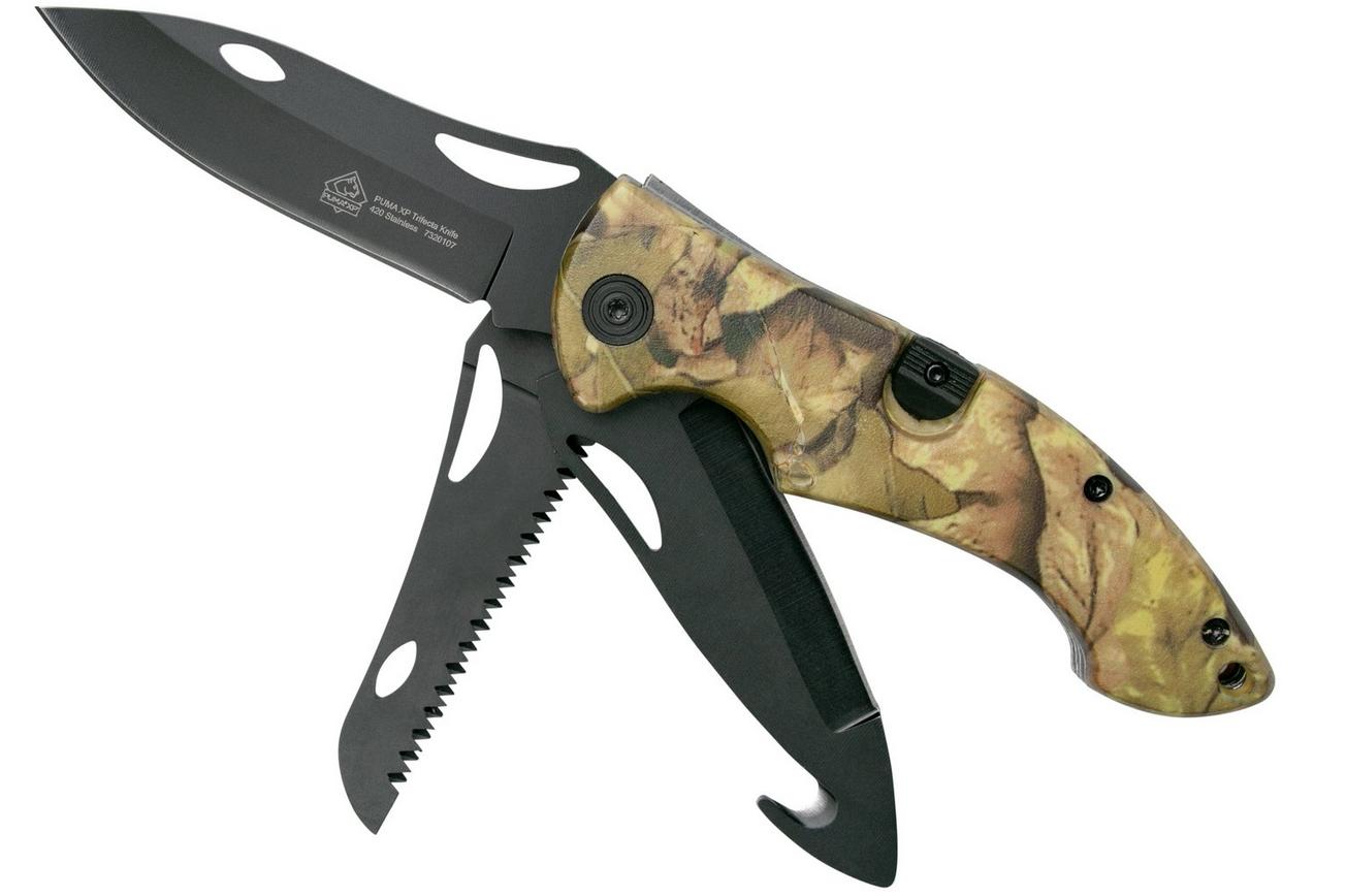 PUMA XP Trifecta 3-blade, Camo 7320107 zakmes