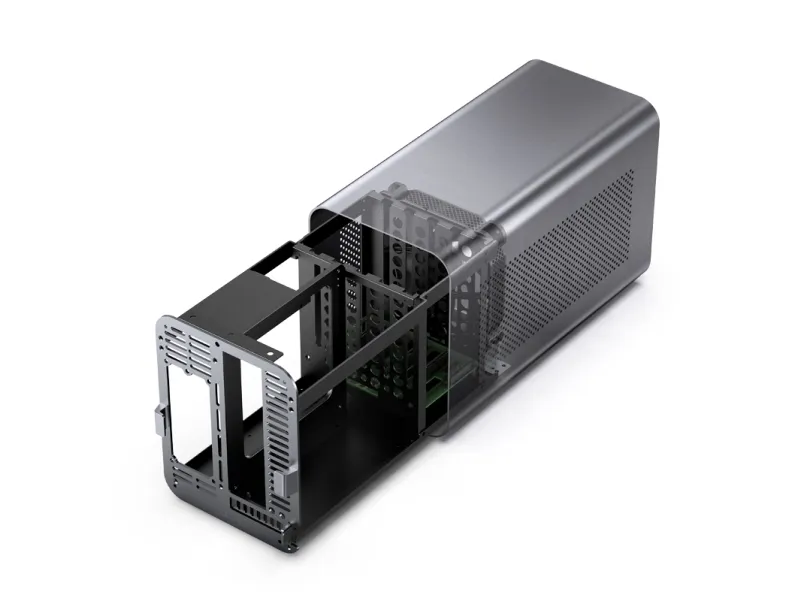 Jonsbo N1 Mini-ITX Kabinet - Grå