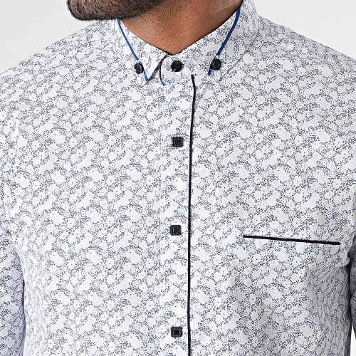 Chemise Manches Longues Blanc