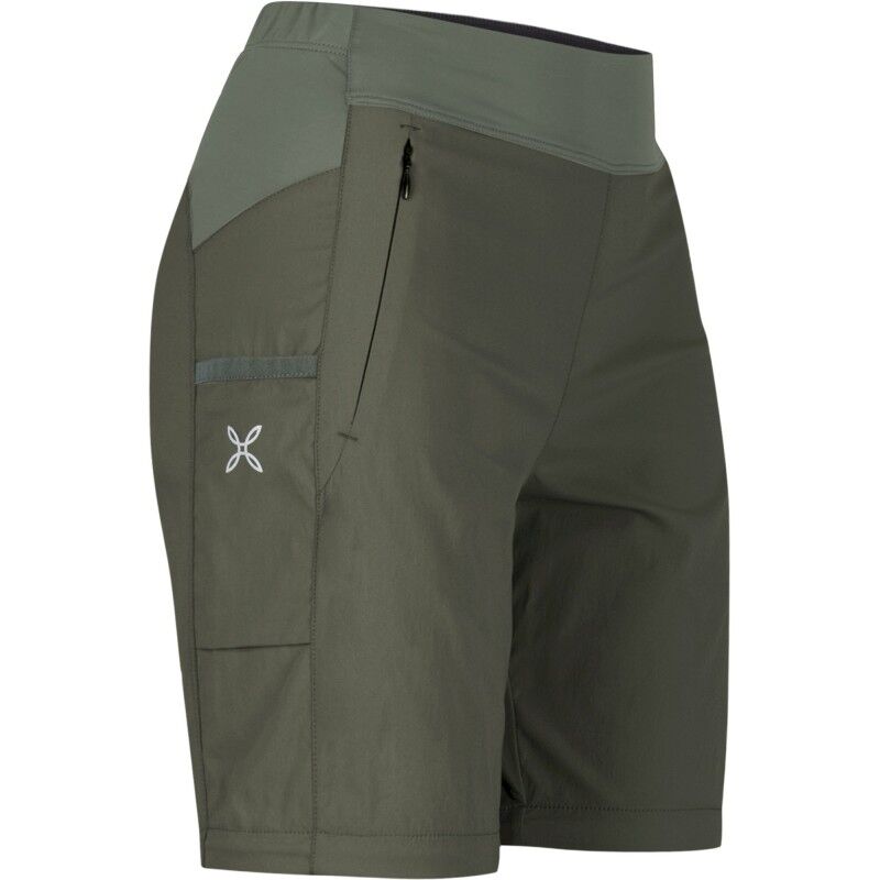 Cervinia Zip Off Pants - Pantalon randonnée convertible femme