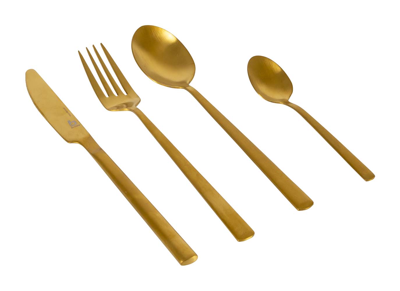 Bo-Camp Industrial Fairbanks 4-persoons bestekset - Gold