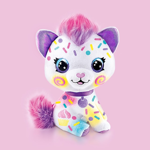 Airbrush Plush Kattunge Lilla