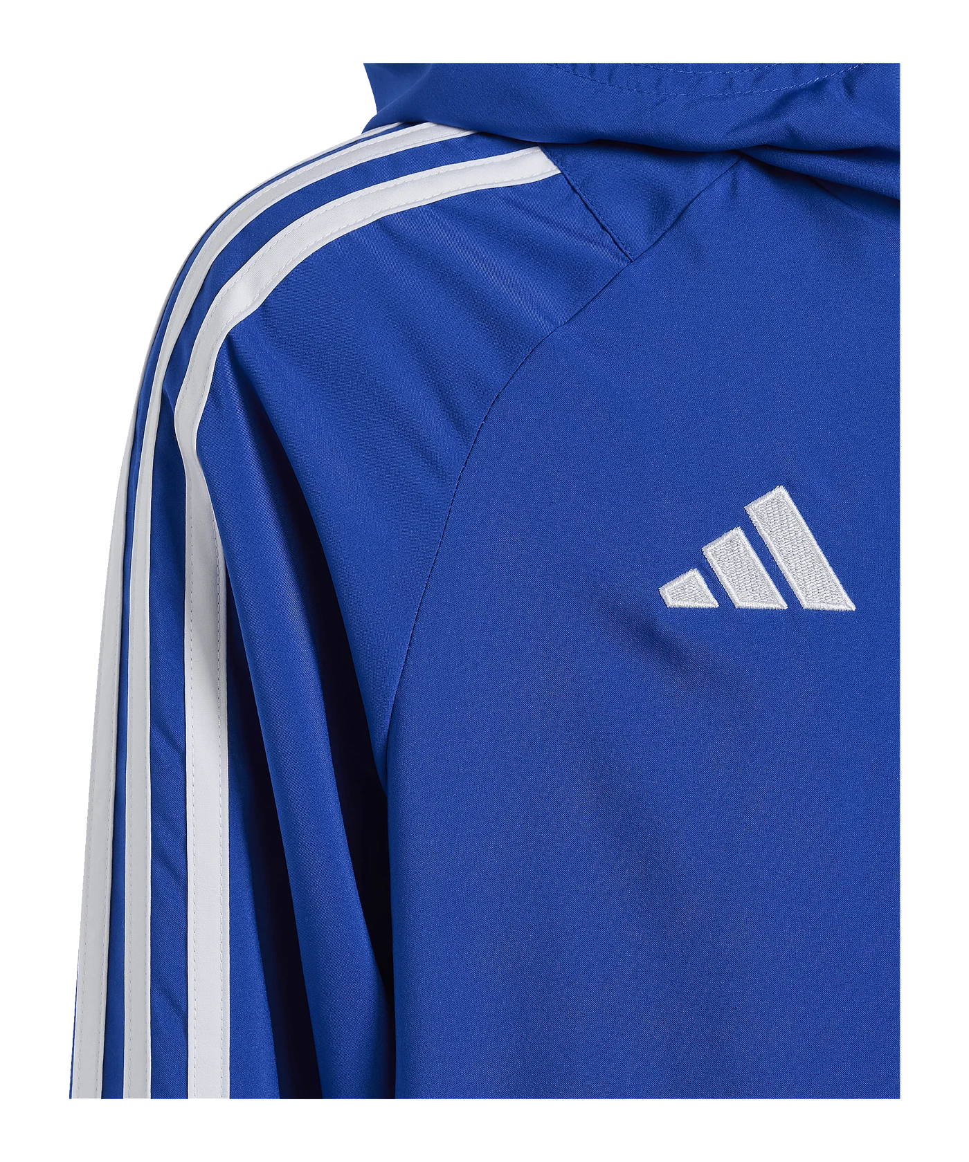adidas Tiro 24 Windbreaker Kids Blau Weiss