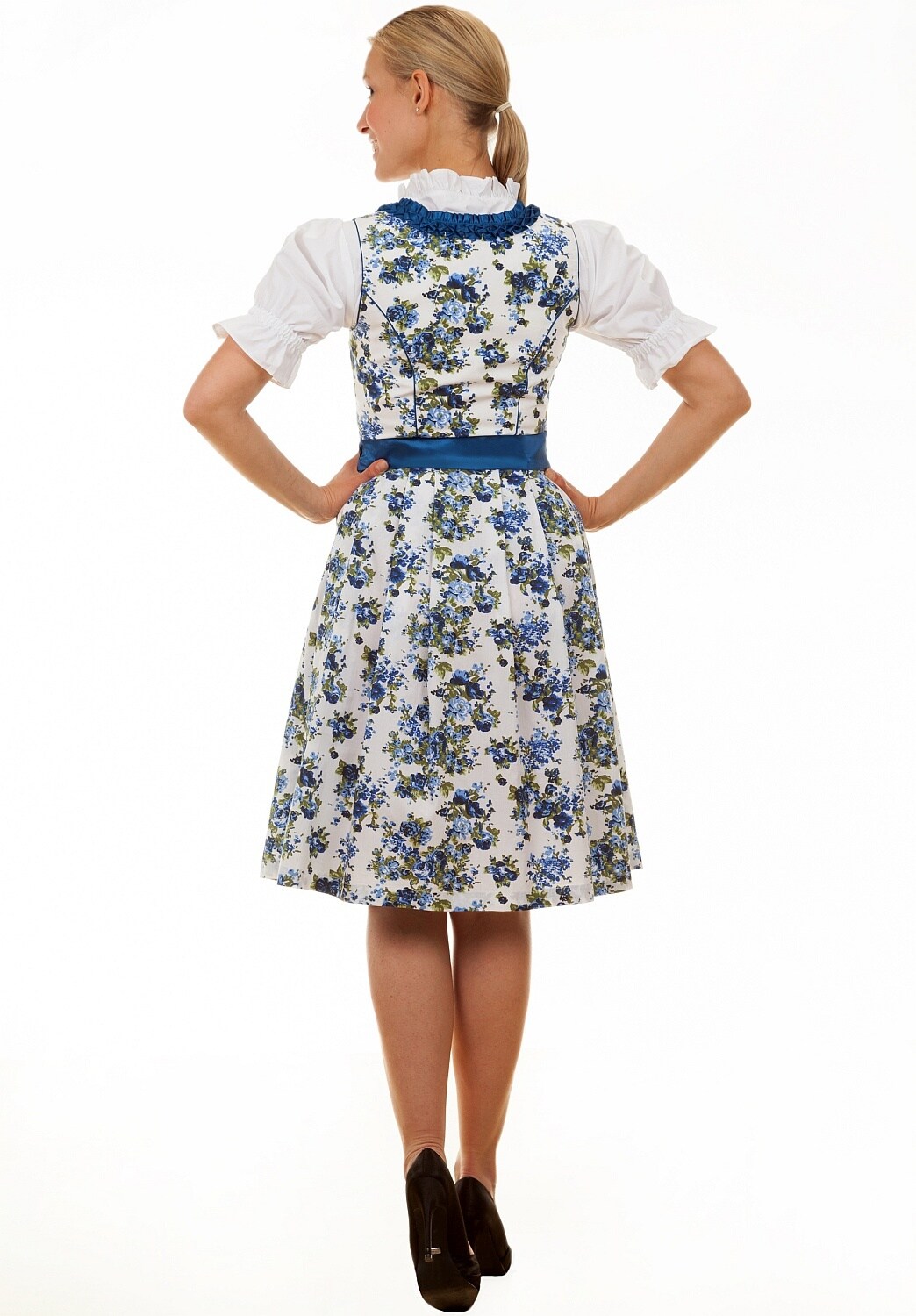 Midi Dirndl 2-teilig Estefania Blumen