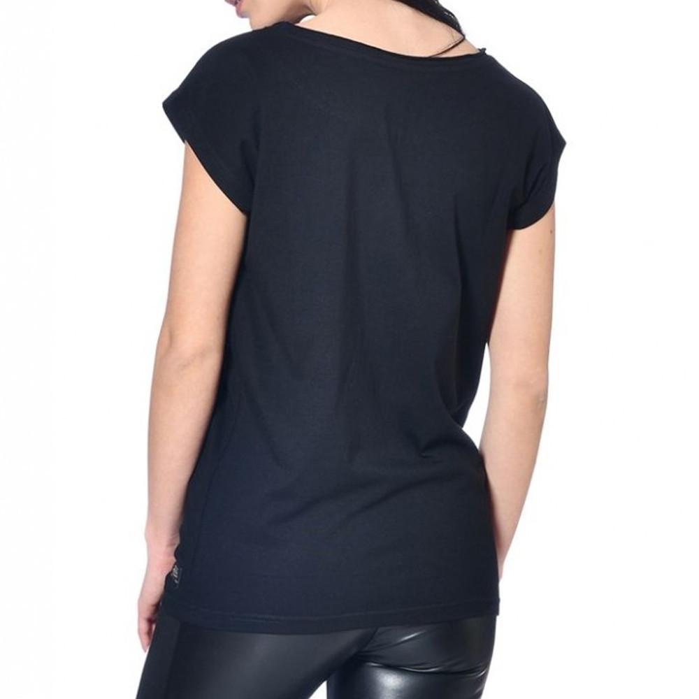 Von Dutch T-shirt Noir Femme Von Dutch Logo
