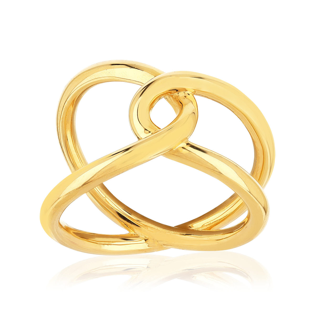 Bague plaqué or jaune