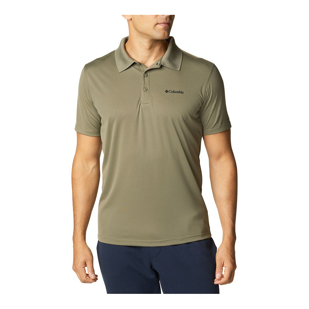 Columbia ZERO RULES - Polo Homme stone green