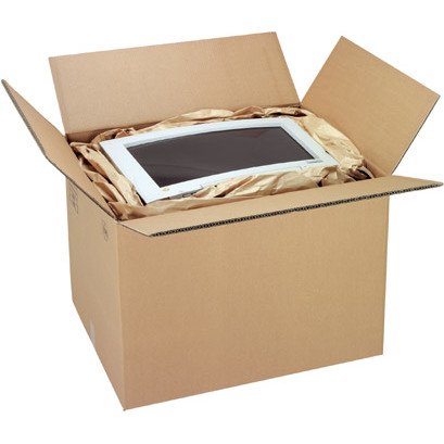 Carton Caisse américaine kraft brun double cannelure L 50 x l 40 x H 40 cm