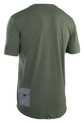 Maillot manches courtes ION Bike Jersey Seek Amp SS 2.0 Vert
