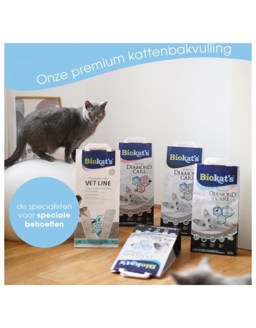 Biokat's Diamond Care Sensitive Classic - Kattenbakvulling - 6 l