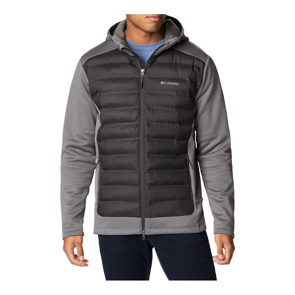 Columbia OUT-SHIELD HYBRID - Veste Homme city grey/shark