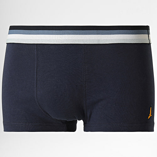 Lot De 5 Boxers Lennox Bleu Marine Bleu Clair