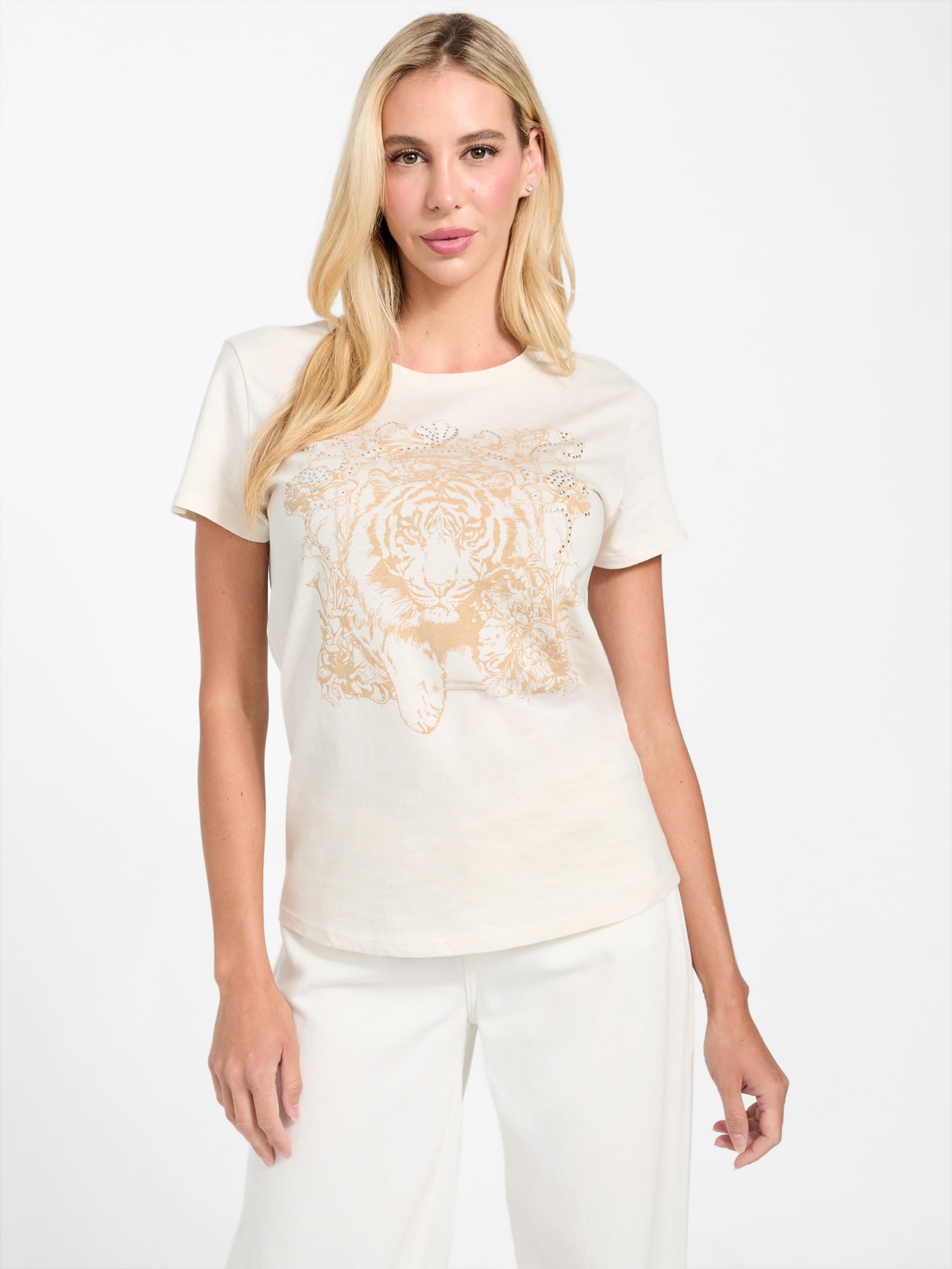 Camiseta Eco Floral Tiger Easy Tee