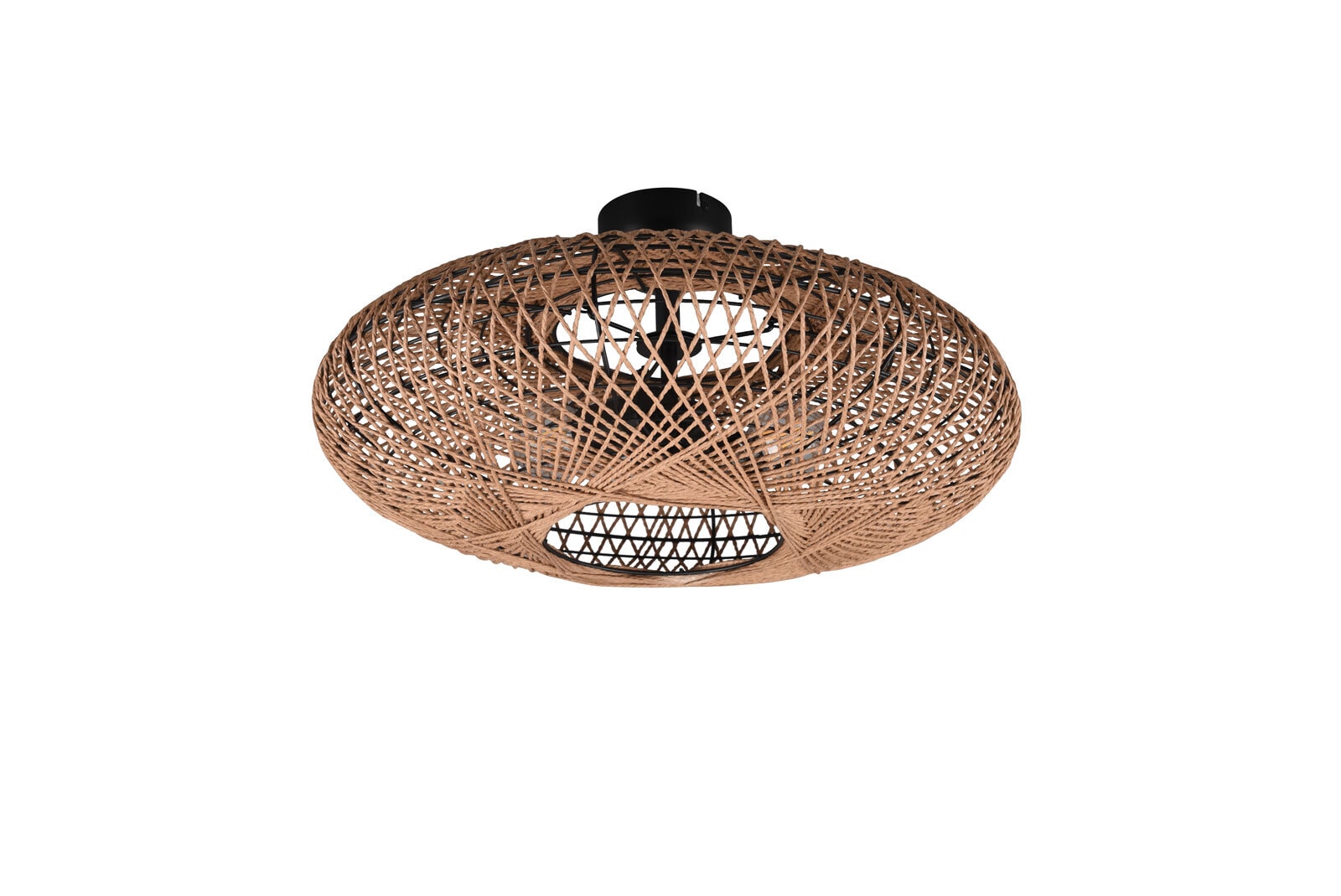 Hedda Deckenleuchte schwarz 612300236, D/H: 52/28 cm, Metall