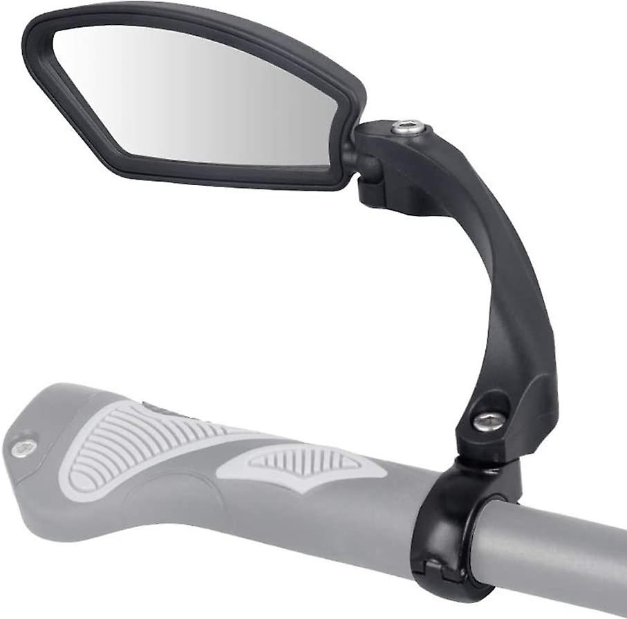 (13cm) Universal Fahrrad Velo Lenker Rückspiegel (Links) - Schwarz