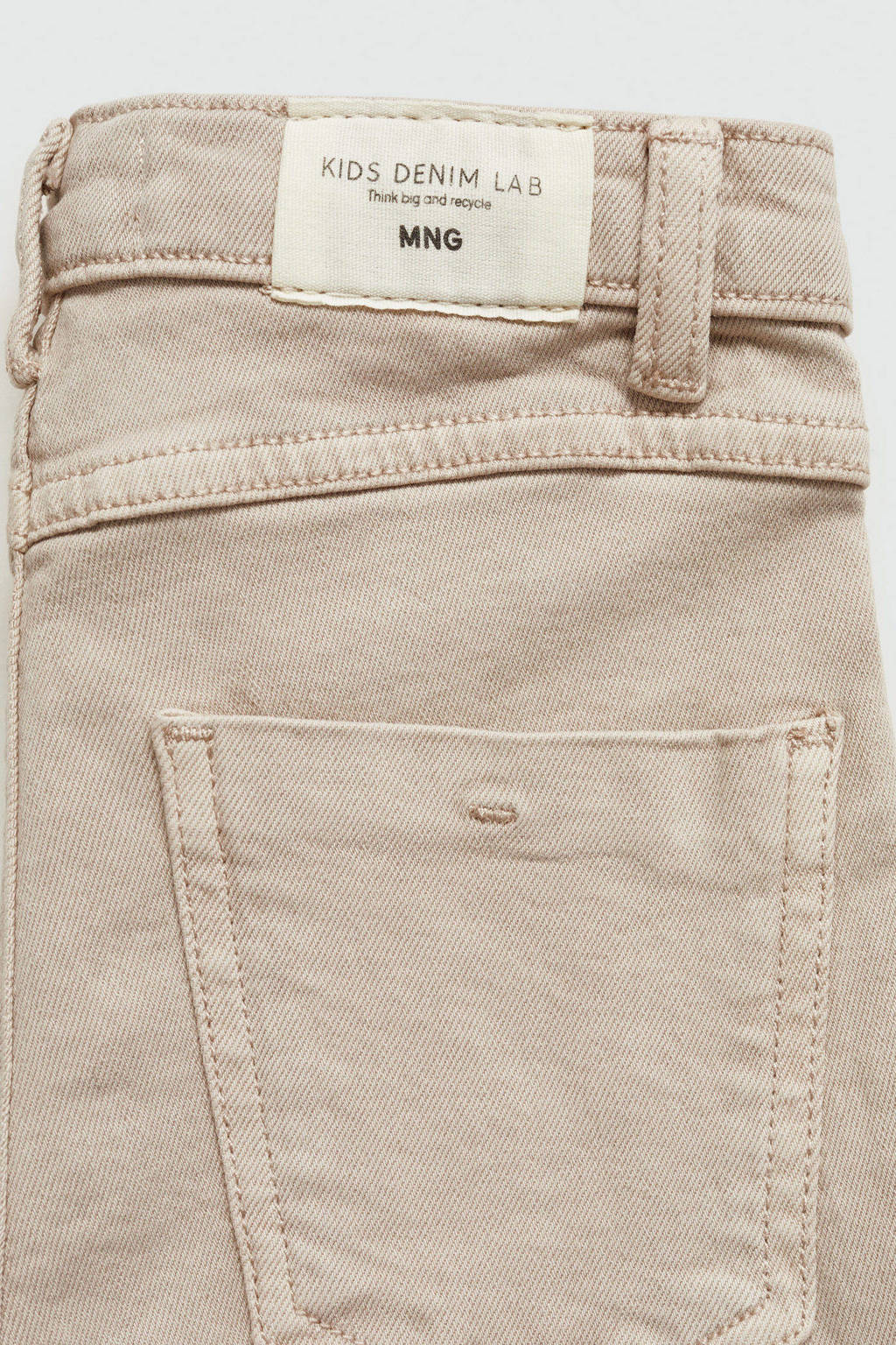 Mango Kids flared jeans lichtbruin