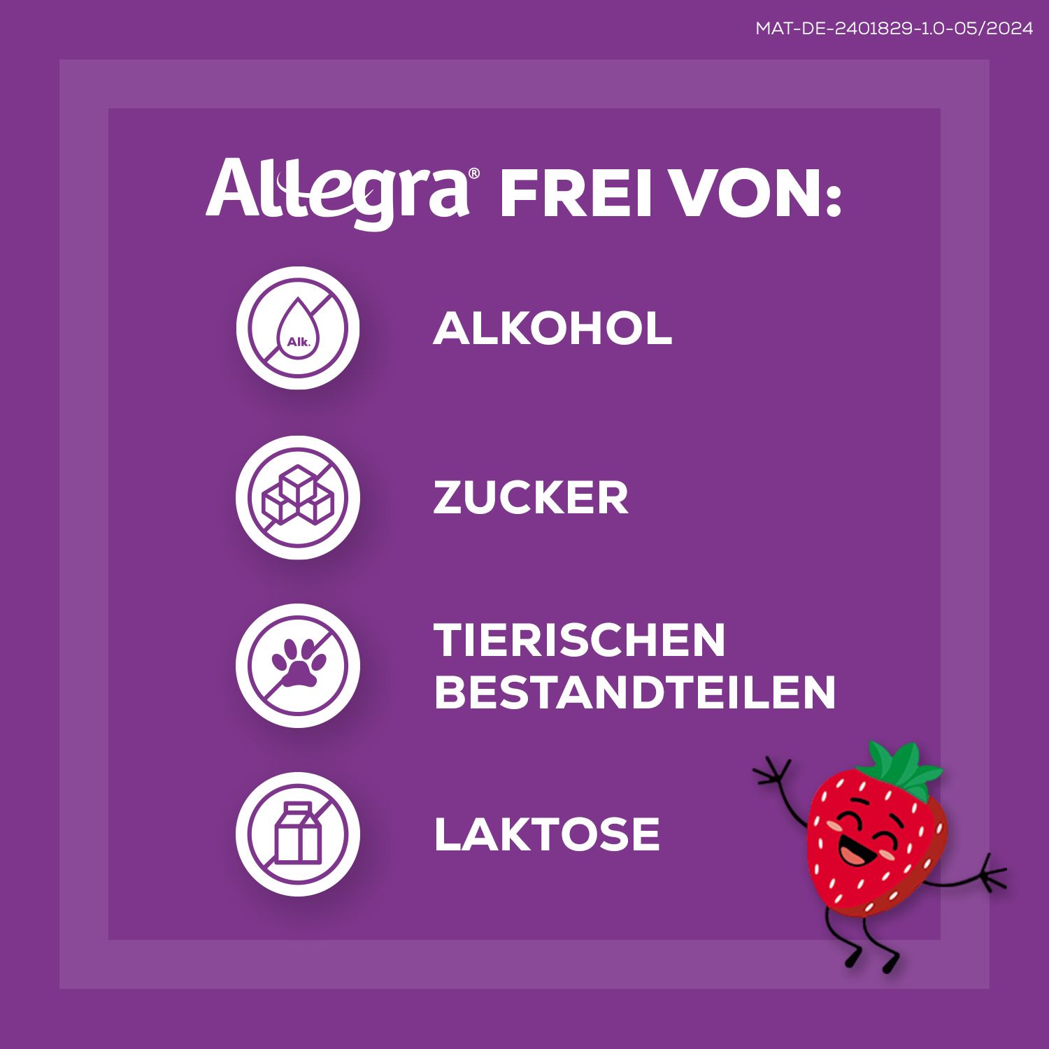 Allegra® Allergietabletten für Kinder – Schmelztabletten, 6 St.