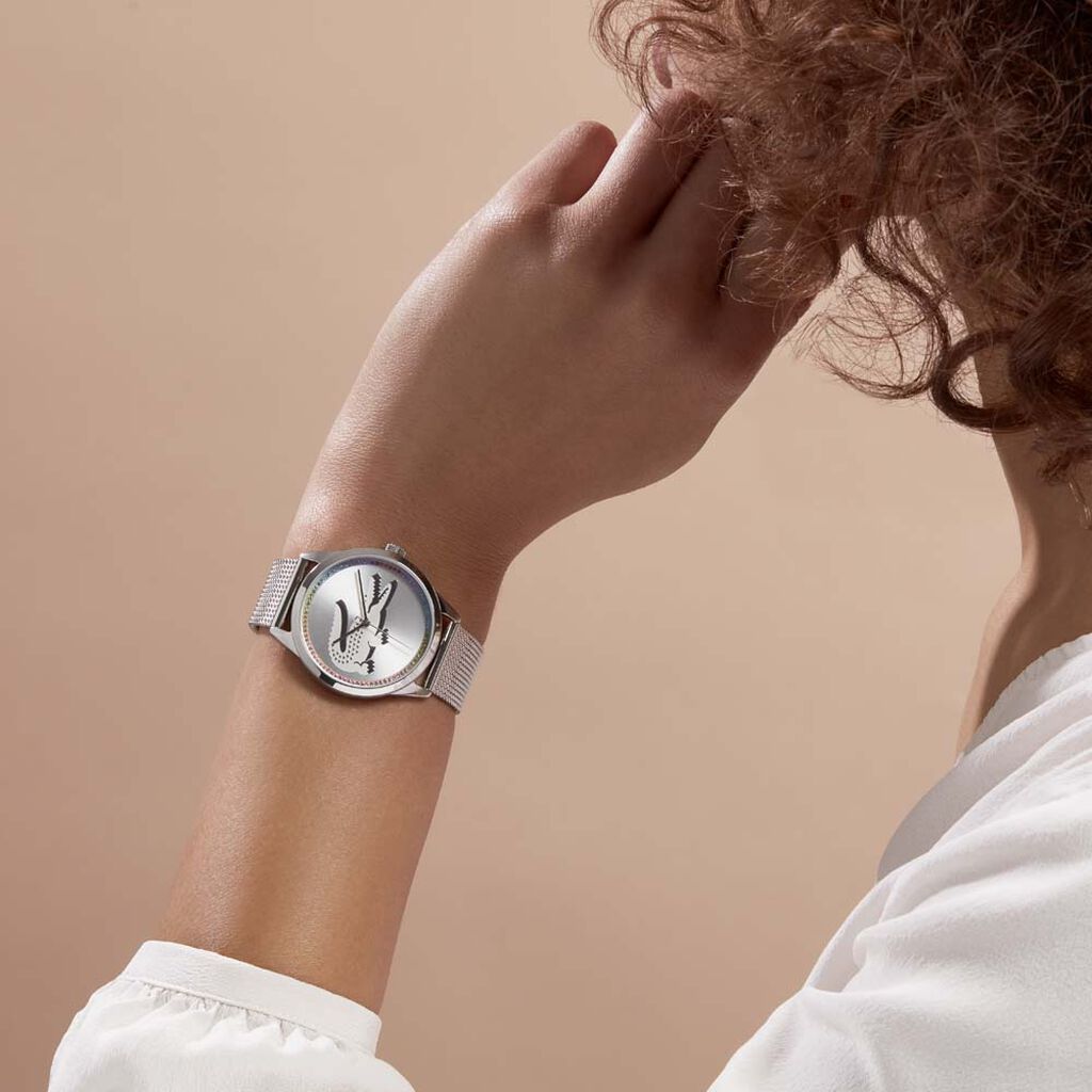 Montre Lacoste Ladycroc Argente