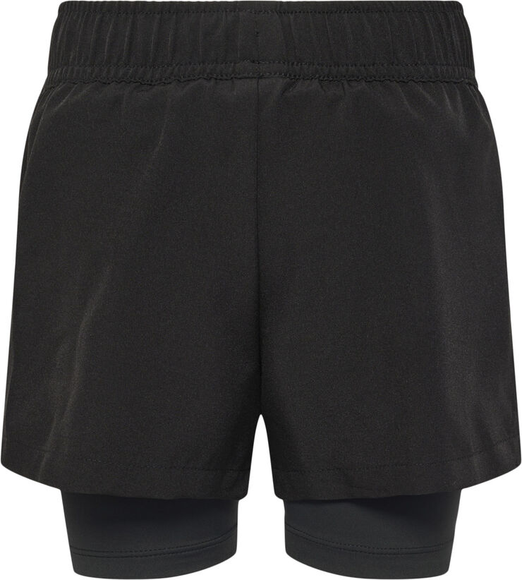 Hummel hmlPURE 2-IN-1 SHORTS Sort