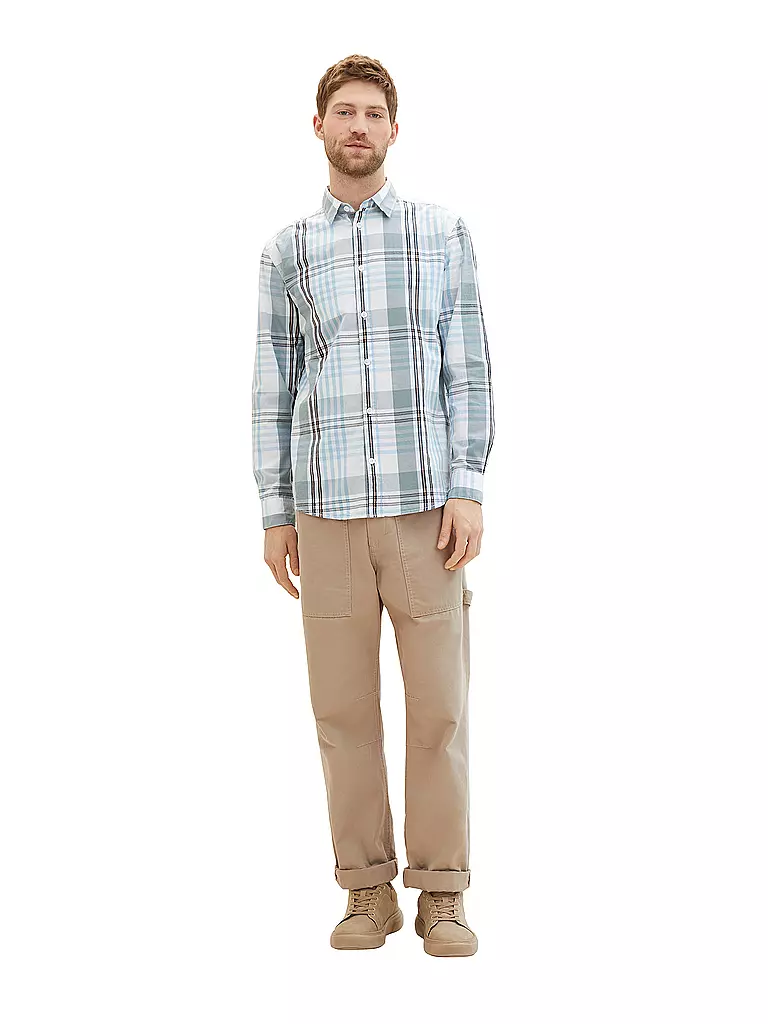 TOM TAILOR Hemd Regular Fit mint