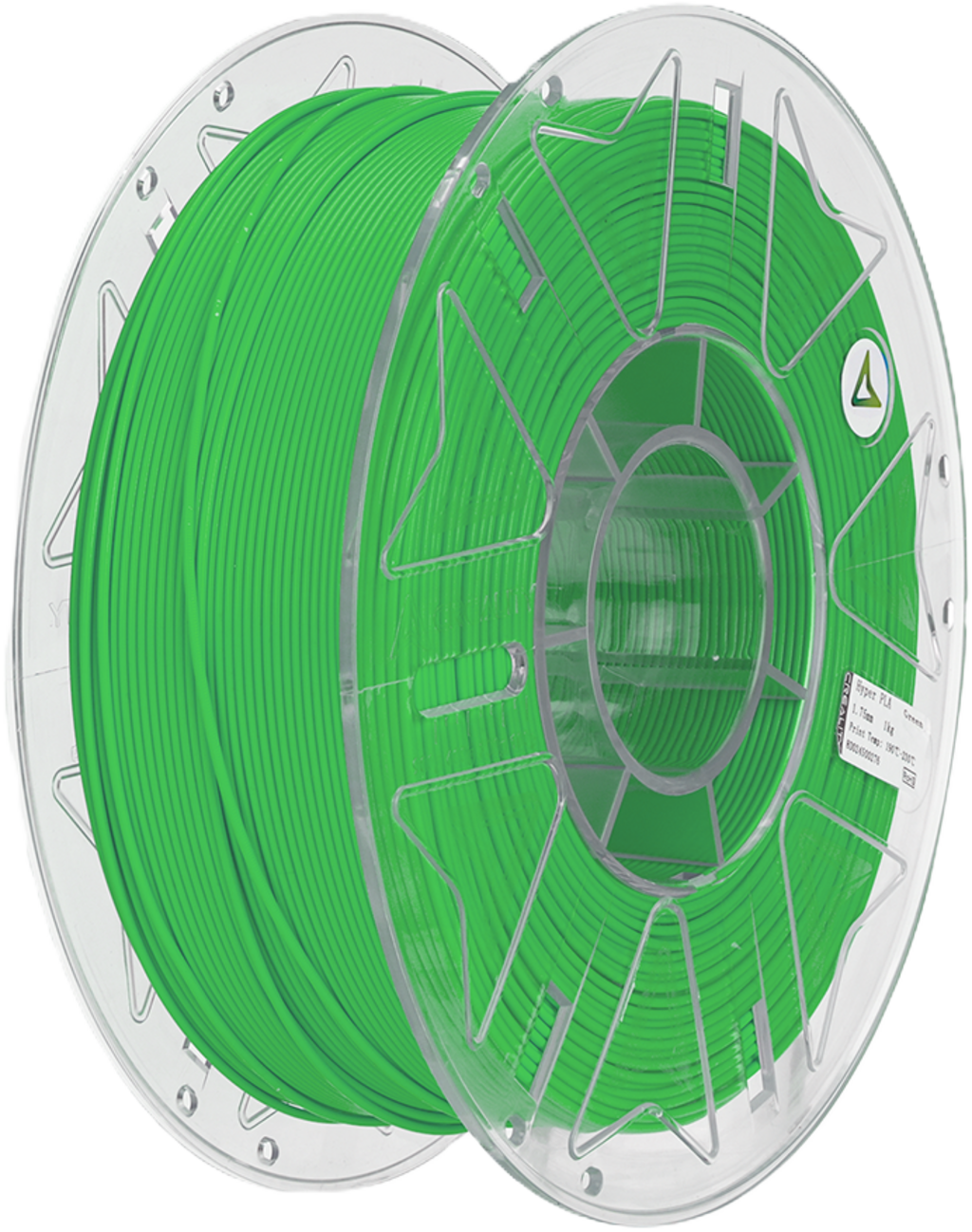 Creality  Hyper PLA RFID Green, 1,75 mm / 1000 g    Maximale Druckeffizienz mit RFID Erkennung in Grün