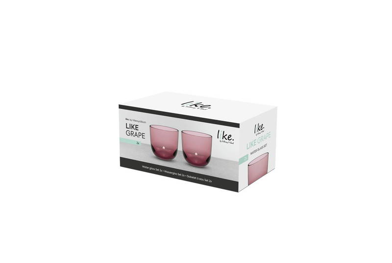 Like by Villeroy & Boch Wasserglas Set 2-tlg. LIKE GRAPE