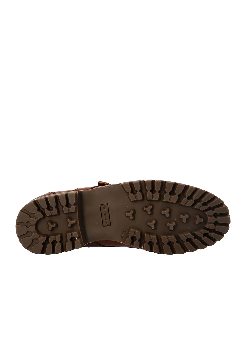 LUG BELT BOOT CUIR MARRON