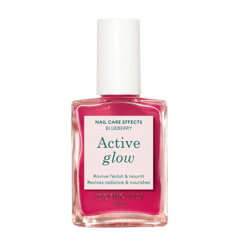 Vernis soin hydratant Active Glow Blueberry Manucurist 15ml