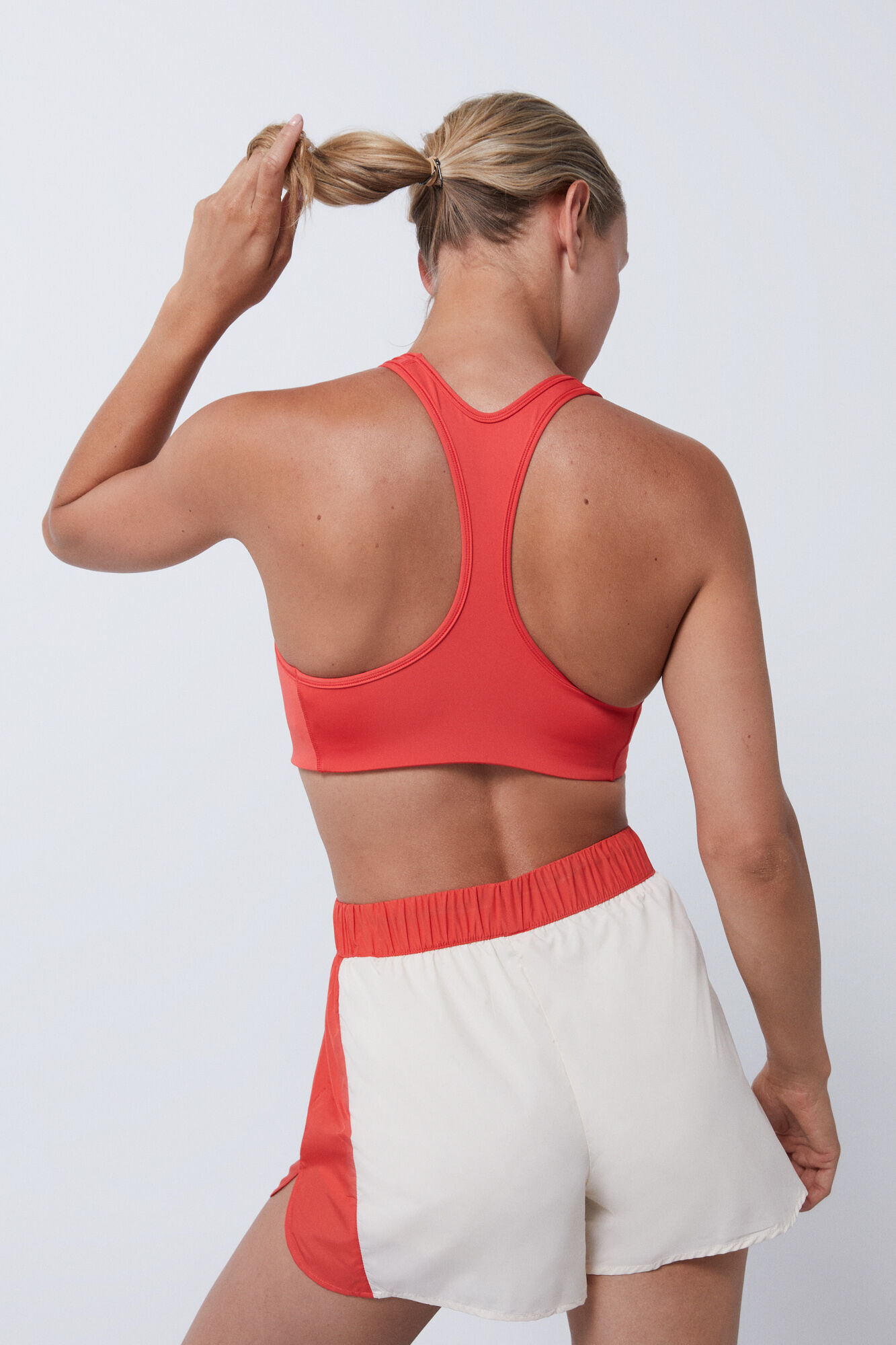 Sutiã esportivo vermelho 4D Stretch