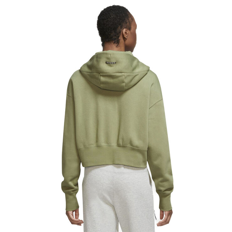 Nike Air Full Zip Fleece hættetrøje Grøn