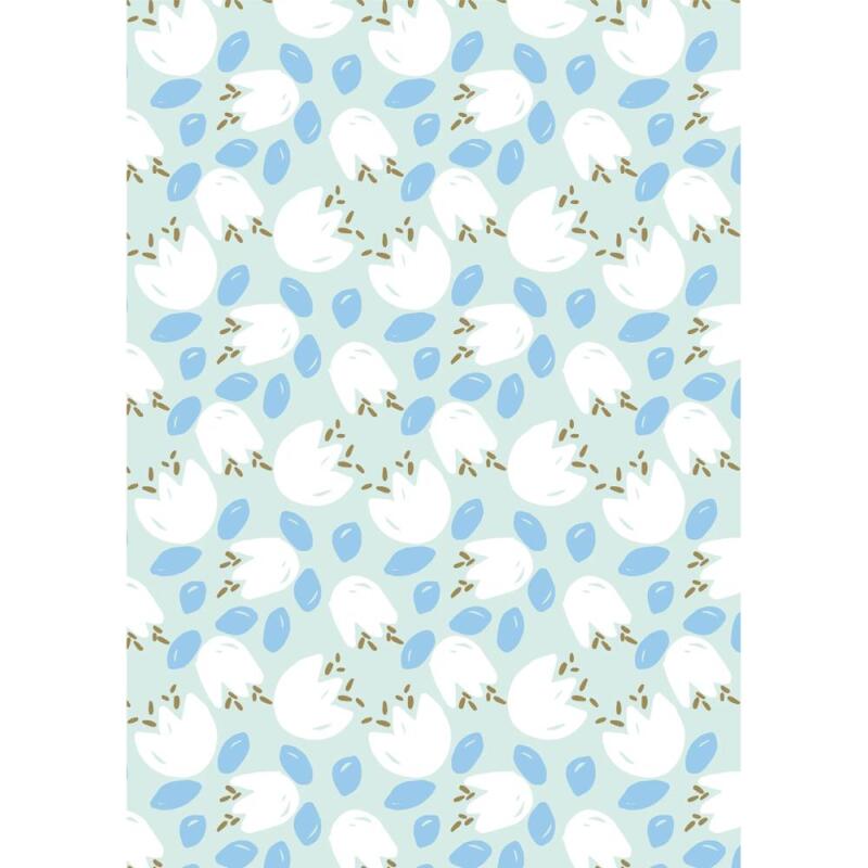 845 - Pochette 20 feuilles Décopatch Texture - Bleu