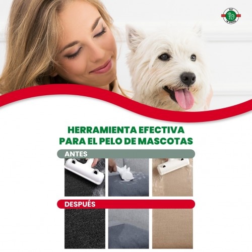 Rolo removedor de pelos de animais de estimação, branco