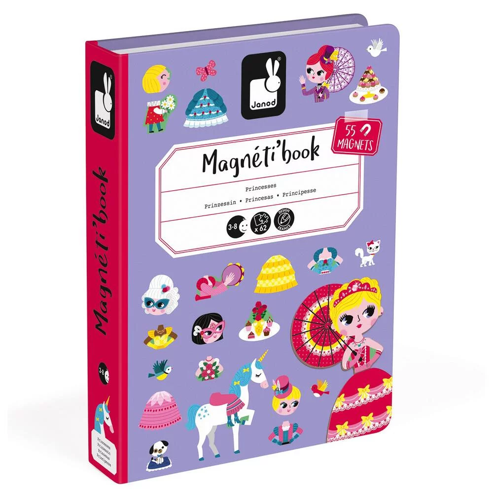 MAGNETI'BOOK PRINCESSES - EN CARTON