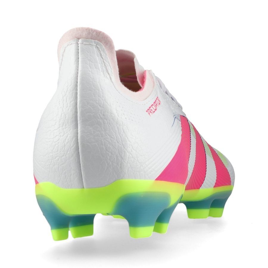 adidas Predator League MG Celestial Victory - Blanc/Lucid Pink/Lucid Lemon