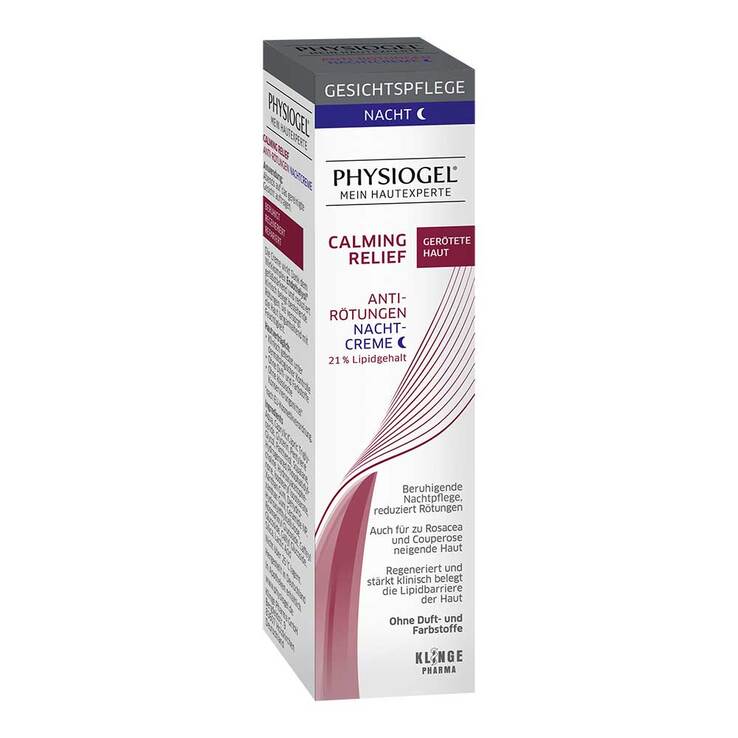 Physiogel Calming Relief Anti-Rötungen Nachtcreme, 40 ml