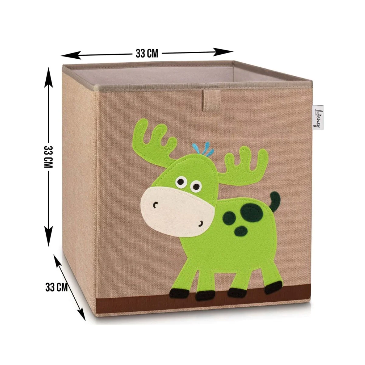 Boîte de rangement en tissu pour enfant 
