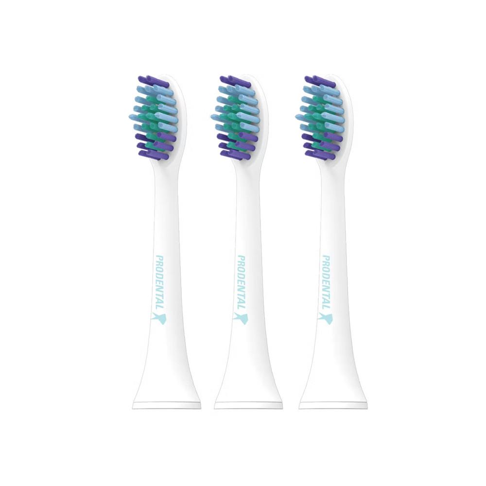 Prodental x3 Brossettes de Rechange Prodental White Action
