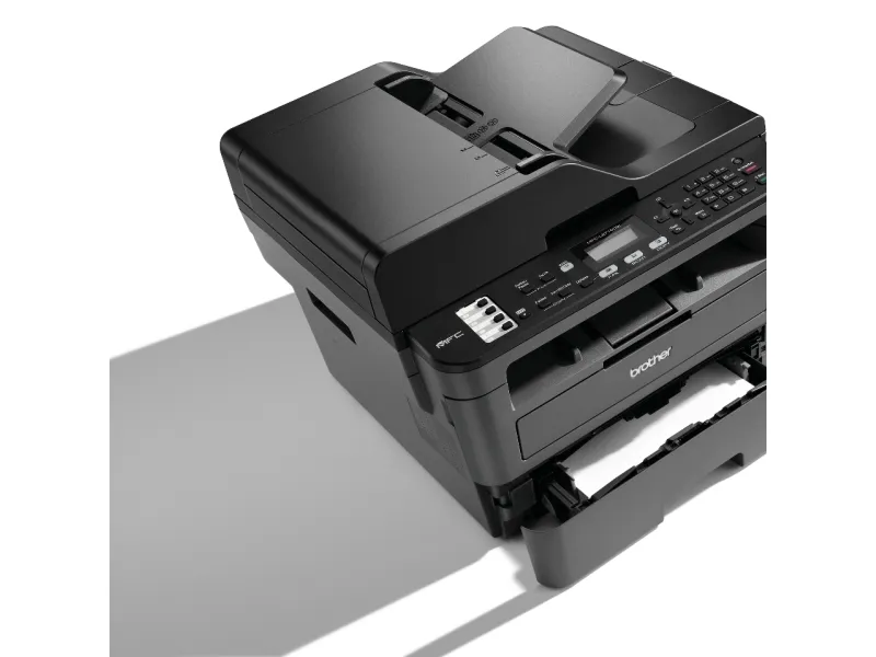 Brother MFC-L2710DW - Multifunktionsprinter - S/H - laser - Legal (216 x 356 mm) (original) - A4/Legal (medie) - op til 30 spm (kopiering) - op til 30 spm (udskriver) - 250 ark - 33.6 Kbps - USB 2.0, LAN, Wi-Fi(n)