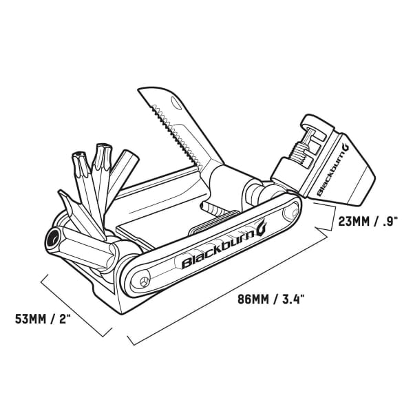 Outils vélo BLACKBURN WAYSIDE OUTILS