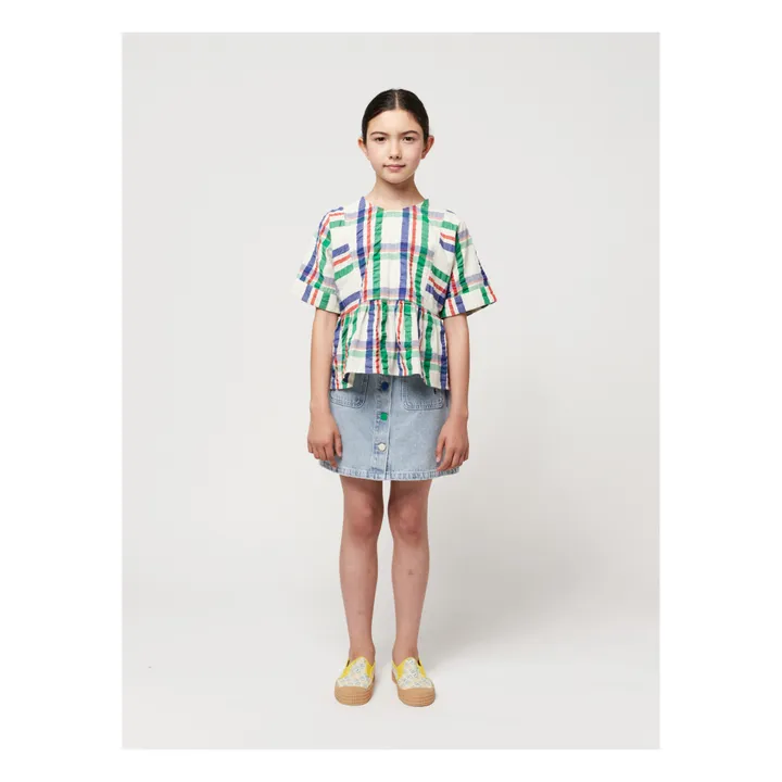Bobo Choses Blouse à Carreaux Enfant | Ecru