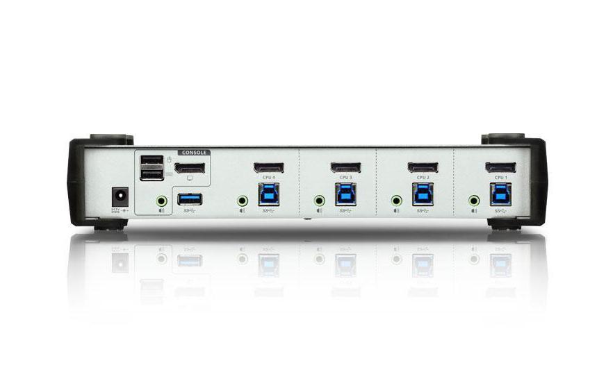 KVM Switch CS1914-AT-G<br>4-Port USB 3.0 DisplayPort KVMP Switch