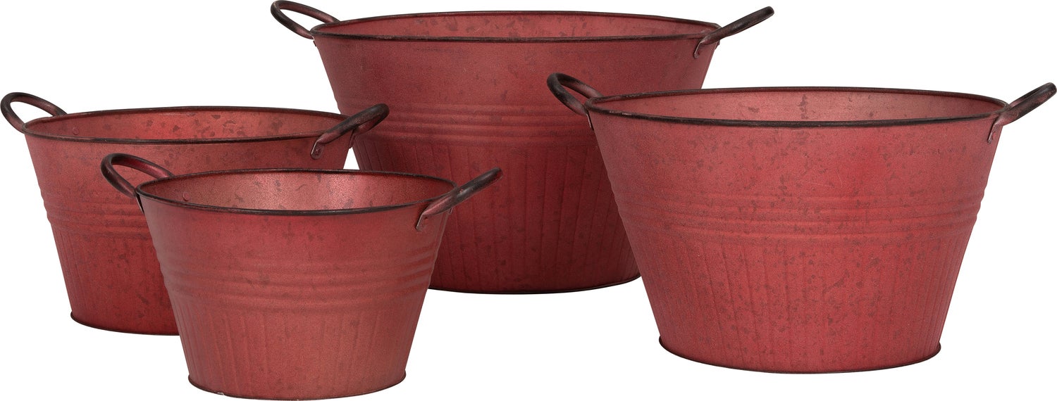 Intratuin teil Joeri rood D 32 H 18 cm
